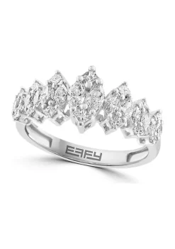 Brand new 💯 Diamond Ring in 14K White Gold by Effy® 🧨