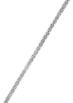Promo ⌛ Sterling Silver Diamond Tennis Bracelet by Effy® 🔥