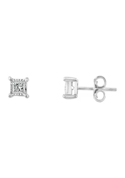 Buy 😀 1/3 ct. t.w. Diamond Earrings in Sterling Silver by Effy® 🛒