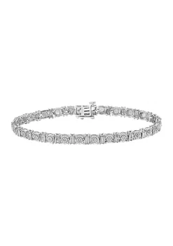 Promo ⌛ 1/5 ct. t.w. Diamond Bracelet in Sterling Silver by Effy® 👏