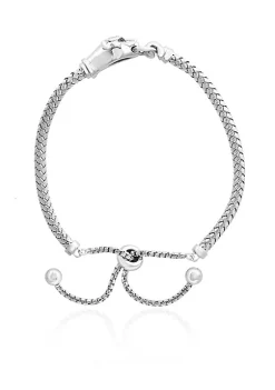 Coupon 💯 0.06 ct. t.w. Diamond and Tsavorite Signature Panther Bracelet in Sterling Silver by Effy® 🥰