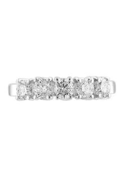 Outlet ⌛ 1 ct. t.w. Diamond Band in 14K White Gold by Effy® 👏 -Effy® Sales Shop Belk 3804