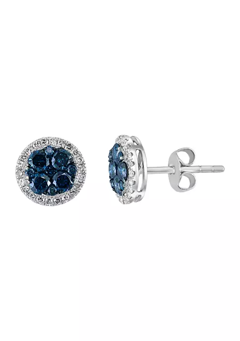 Cheap 🛒 Bella Bleu 1.04 ct. t.w. Diamond Earrings in 14K White Gold by Effy® ⌛ 1 Cheap 🛒 Bella Bleu 1.04 ct. t.w. Diamond Earrings in 14K White Gold by Effy® ⌛
