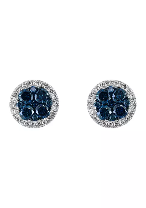 Cheap 🛒 Bella Bleu 1.04 ct. t.w. Diamond Earrings in 14K White Gold by Effy® ⌛ 2 Cheap 🛒 Bella Bleu 1.04 ct. t.w. Diamond Earrings in 14K White Gold by Effy® ⌛ - Image 2