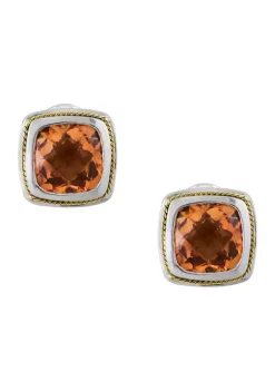 Outlet 😍 4.1 ct. t.w. Citrine Earrings in Sterling Silver by Effy® ✔️