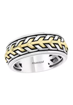 Brand new ⌛ Men's Gold-Plated Sterling Silver Ring by Effy® 🔥