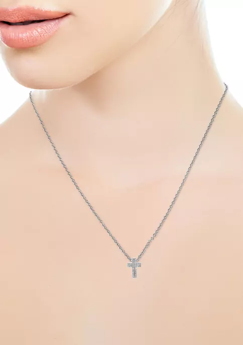Hot Sale 😀 Pavé Diamond Cross Necklace by Effy® ✔️ 2 Hot Sale 😀 Pavé Diamond Cross Necklace by Effy® ✔️ - Image 2