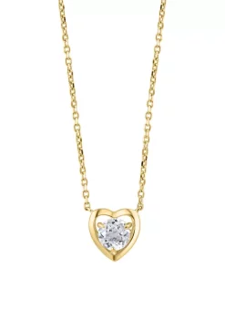 Cheap 🌟 925 Gold Plated Silver White Topaz Necklace by Effy® 🛒 -Effy® Sales Shop Belk 3987