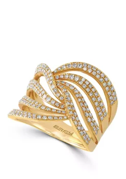 Hot Sale 🤩 3/4 ct. t.w. Diamond Ring in 14k Yellow Gold by Effy® 🎉