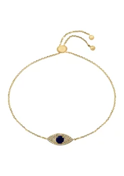 Cheapest 😀 14K Yellow Gold 1/5 ct. t.w. Diamond and 1/2 ct. t.w. Sodalite Bracelet by Effy® ⌛