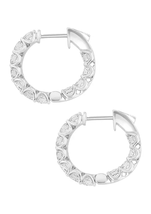 Coupon 🔔 Lab Created 14K White Gold Lab Grown Diamond Earrings by Effy® 👍 2 Coupon 🔔 Lab Created 14K White Gold Lab Grown Diamond Earrings by Effy® 👍 - Image 2