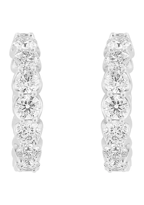 Coupon 🔔 Lab Created 14K White Gold Lab Grown Diamond Earrings by Effy® 👍 6 Coupon 🔔 Lab Created 14K White Gold Lab Grown Diamond Earrings by Effy® 👍 - Image 6