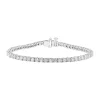 Hot Sale 🛒 Lab Created 14K White Gold Lab Grown Diamond Bracelet by Effy® 👍