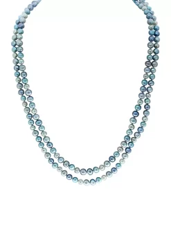 Best Sale 💯 47 Inch Multi Shade Freshwater Pearl Necklace by Effy® 🔥