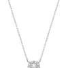 Budget 🌟 5/8 ct. t.w. Diamond Cluster Pendant Necklace in 14K White Gold by Effy® 💯
