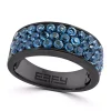 Outlet 👍 Men's 3 ct. t.w. London Blue Topaz Band in Sterling Silver by Effy® 🛒