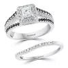 Buy ⭐ 1.05 ct. t.w. Diamond Bridal Ring Set in 14K White Gold by Effy® 🔥