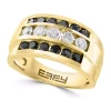 Cheapest 😀 Men's 1.92 ct. t.w. Black Diamond Ring in 14K Yellow Gold by Effy® 🛒