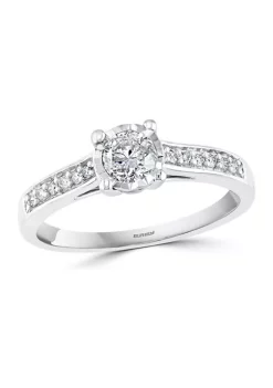 Top 10 😀 1/2 ct. t.w. Diamond Ring in 10K White Gold by Effy® 🧨