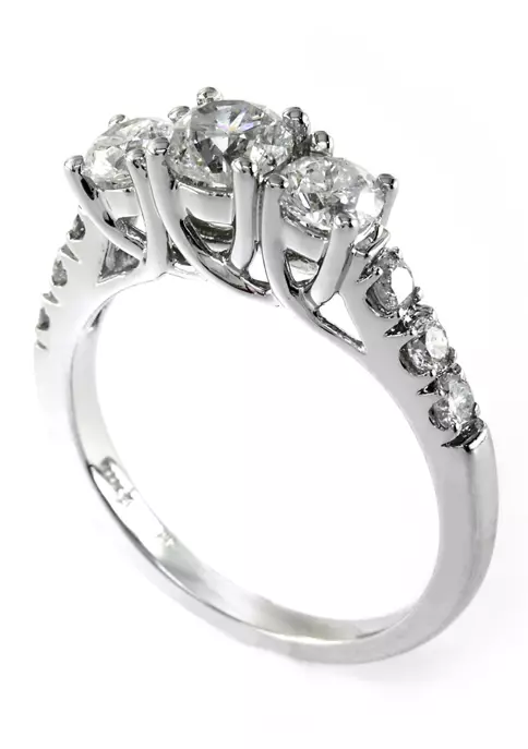 Buy ✨ 1.47 ct. t.w. Diamond Ring in 14K White Gold by Effy® 🤩 2 Buy ✨ 1.47 ct. t.w. Diamond Ring in 14K White Gold by Effy® 🤩 - Image 2
