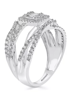 Coupon 🌟 1.1 ct. t.w. Diamond Ring in 14K White Gold by Effy® ❤️ 6 Coupon 🌟 1.1 ct. t.w. Diamond Ring in 14K White Gold by Effy® ❤️ -Effy® Sales Shop Belk 4248