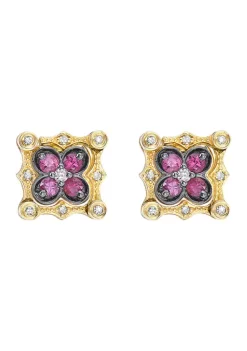 Brand new 💯 14K Yellow Gold Diamond and Ruby Diversa Earrings by Effy® 🥰 7 Brand new 💯 14K Yellow Gold Diamond and Ruby Diversa Earrings by Effy® 🥰 -Effy® Sales Shop Belk 4265