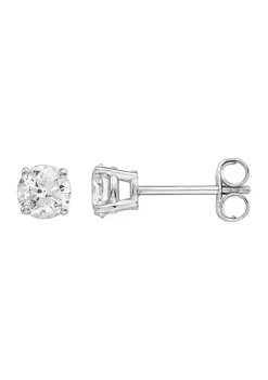 Deals 🧨 14K White Gold 3/4 ct. t.w. Diamond Stud Earrings by Effy® 😉