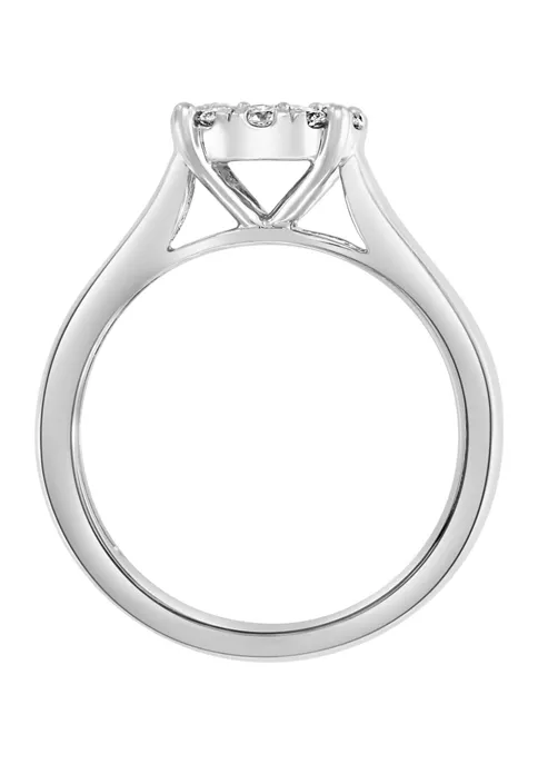 Flash Sale 🎁 1/2 ct. t.w. Diamond Ring in Sterling Silver by Effy® 😀 3 Flash Sale 🎁 1/2 ct. t.w. Diamond Ring in Sterling Silver by Effy® 😀 - Image 3