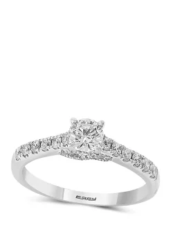 Hot Sale 😀 3/4 ct. t.w. Diamond Infinite Love Engagement Ring in 14k White Gold by Effy® 😀 -Effy® Sales Shop Belk 4385