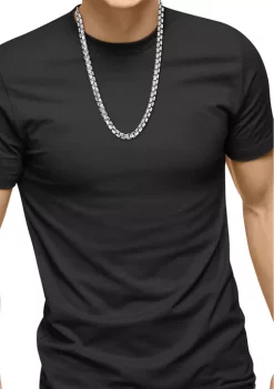 Flash Sale 🎁 Men's 22 Inch Sterling Silver Link Chain by Effy® 😍 -Effy® Sales Shop Belk 4390