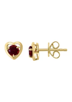 Best deal 🤩 925 Gold Plated Silver Garnet Earrings by Effy® 🧨