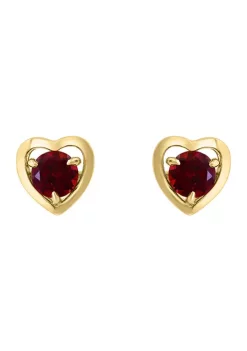 Best deal 🤩 925 Gold Plated Silver Garnet Earrings by Effy® 🧨 -Effy® Sales Shop Belk 4408