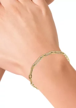 Cheap ⭐ 1/2 ct. t.w. Diamond Chain Bracelet in 14K Yellow Gold by Effy® 🎉 -Effy® Sales Shop Belk 4415