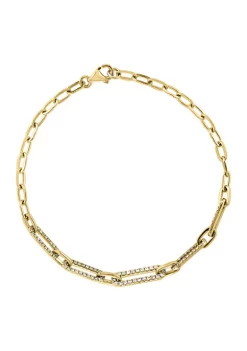 Cheap ⭐ 1/2 ct. t.w. Diamond Chain Bracelet in 14K Yellow Gold by Effy® 🎉 -Effy® Sales Shop Belk 4416