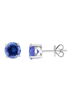 Best reviews of 🎁 2.85 ct. t.w. Tanzanite Stud Earrings in 14K White Gold by Effy® 🔔 -Effy® Sales Shop Belk 4419