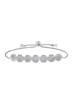 Deals 👏 1/2 ct. t.w. Diamond Bolo Bracelet in Sterling Silver by Effy® 🎉
