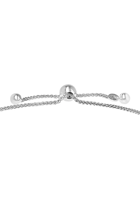Deals 👏 1/2 ct. t.w. Diamond Bolo Bracelet in Sterling Silver by Effy® 🎉 2 Deals 👏 1/2 ct. t.w. Diamond Bolo Bracelet in Sterling Silver by Effy® 🎉 - Image 2