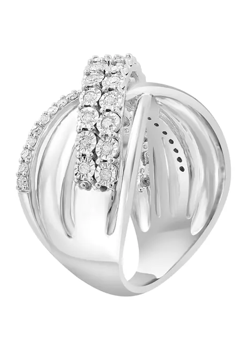 Deals 🥰 1/2 ct. t.w. Diamond Ring in Sterling Silver by Effy® 🧨 2 Deals 🥰 1/2 ct. t.w. Diamond Ring in Sterling Silver by Effy® 🧨 - Image 2