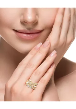 New ✨ 14K Yellow Gold Diamond and Opal Ring by Effy® 👍 10 New ✨ 14K Yellow Gold Diamond and Opal Ring by Effy® 👍 -Effy® Sales Shop Belk 4558