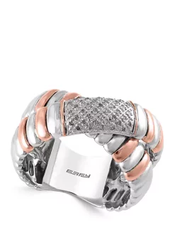 Best reviews of 😀 1/6 ct. t.w. Diamond Ring in 925 Sterling Silver and 14k Rose Gold by Effy® 😀