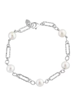 Brand new 😍 Freshwater Pearl Bracelet in Sterling Silver by Effy® 🛒