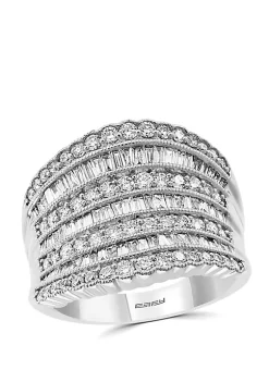 Discount ❤️ 1.45 ct. t.w. Diamond Ring in 14k White Gold by Effy® 😍 -Effy® Sales Shop Belk 4661