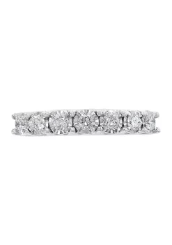 New 🥰 5/8 ct. t.w. Diamond Miracle Set Ring in 14K White Gold by Effy® 😀 -Effy® Sales Shop Belk 4685