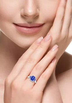 Best deal ⌛ 14K White Gold Diamond and Tanzanite Ring by Effy® ✔️ -Effy® Sales Shop Belk 4691