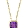 Flash Sale 🔥 1 ct. t.w. Amethyst Necklace in 14K Yellow Gold by Effy® ❤️