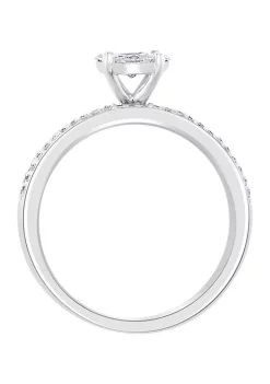 New 🧨 14k White Gold 1/2 ct. t.w. Diamond Ring by Effy® ⭐ -Effy® Sales Shop Belk 4726