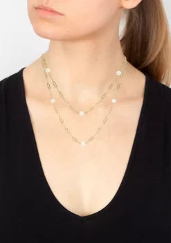 Buy 😀 36" Freshwater Pearl Necklace in Gold Over Sterling Silver by Effy® 🛒 -Effy® Sales Shop Belk 4735