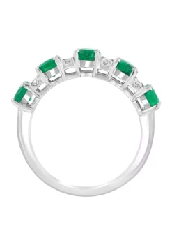 Deals 🧨 14K White Gold Diamond and Natural Emerald Ring by Effy® 🤩 8 Deals 🧨 14K White Gold Diamond and Natural Emerald Ring by Effy® 🤩 -Effy® Sales Shop Belk 4791