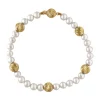 Promo 😀 14K Yellow Gold Freshwater Pearl Gold Bead Bracelet by Effy® 🥰