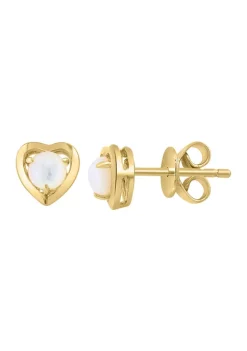 Best deal 🛒 925 Gold Plated Silver 👩 Mother of Pearl Earrings by Effy® 🧨 -Effy® Sales Shop Belk 4854